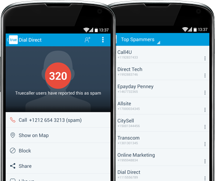 TrueCaller - Find Contact Details of Unknown Phone Numbers